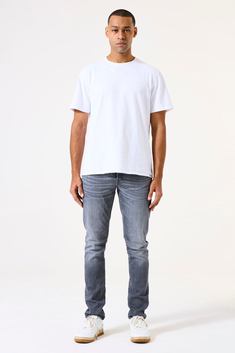 SAVIO - mid blue denim