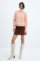 Pull col rond Rose - MANGO