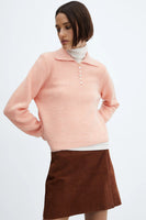 Pull col rond Rose - MANGO