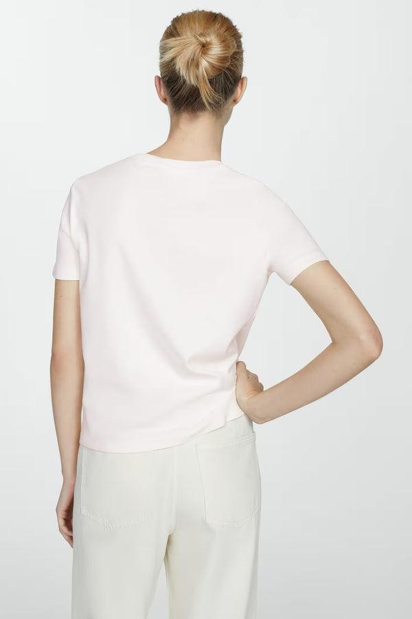 T-shirt (manches courtes) Orange - MANGO