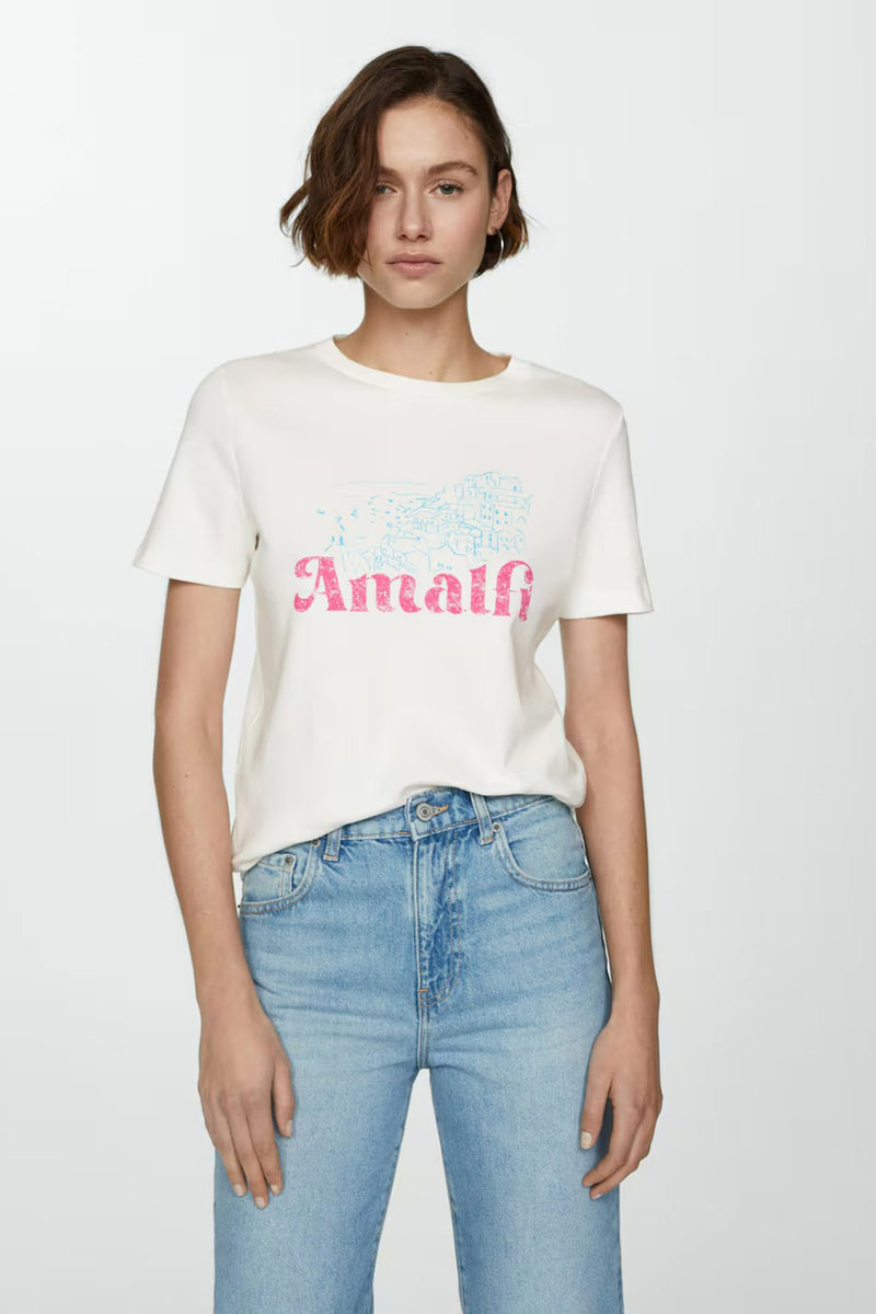 T-shirt à manches courtes - rose