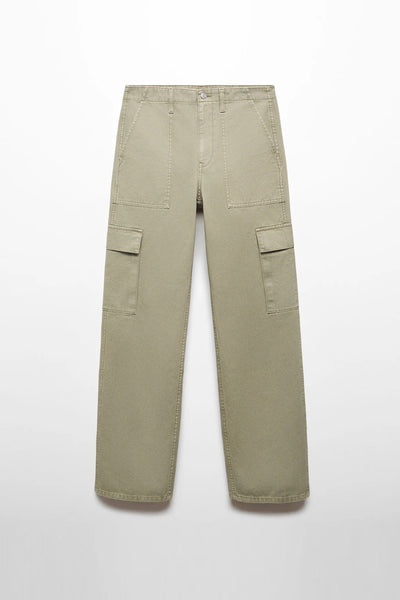Pantalon cargo Vert - MANGO