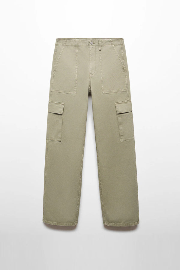 Pantalon cargo Vert - MANGO