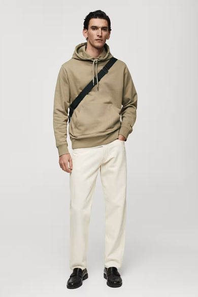 Sweat à capuche Brun - MANGO