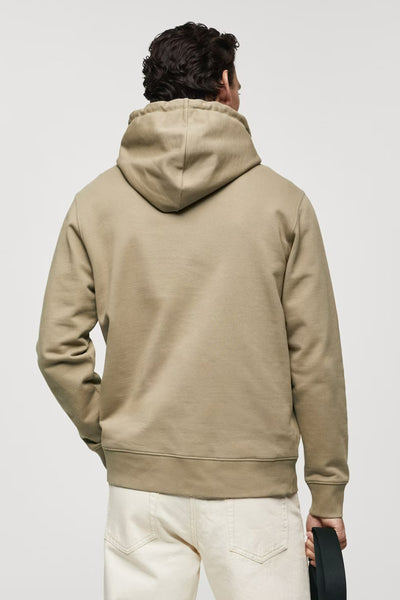 Sweater met kap Bruin - MANGO