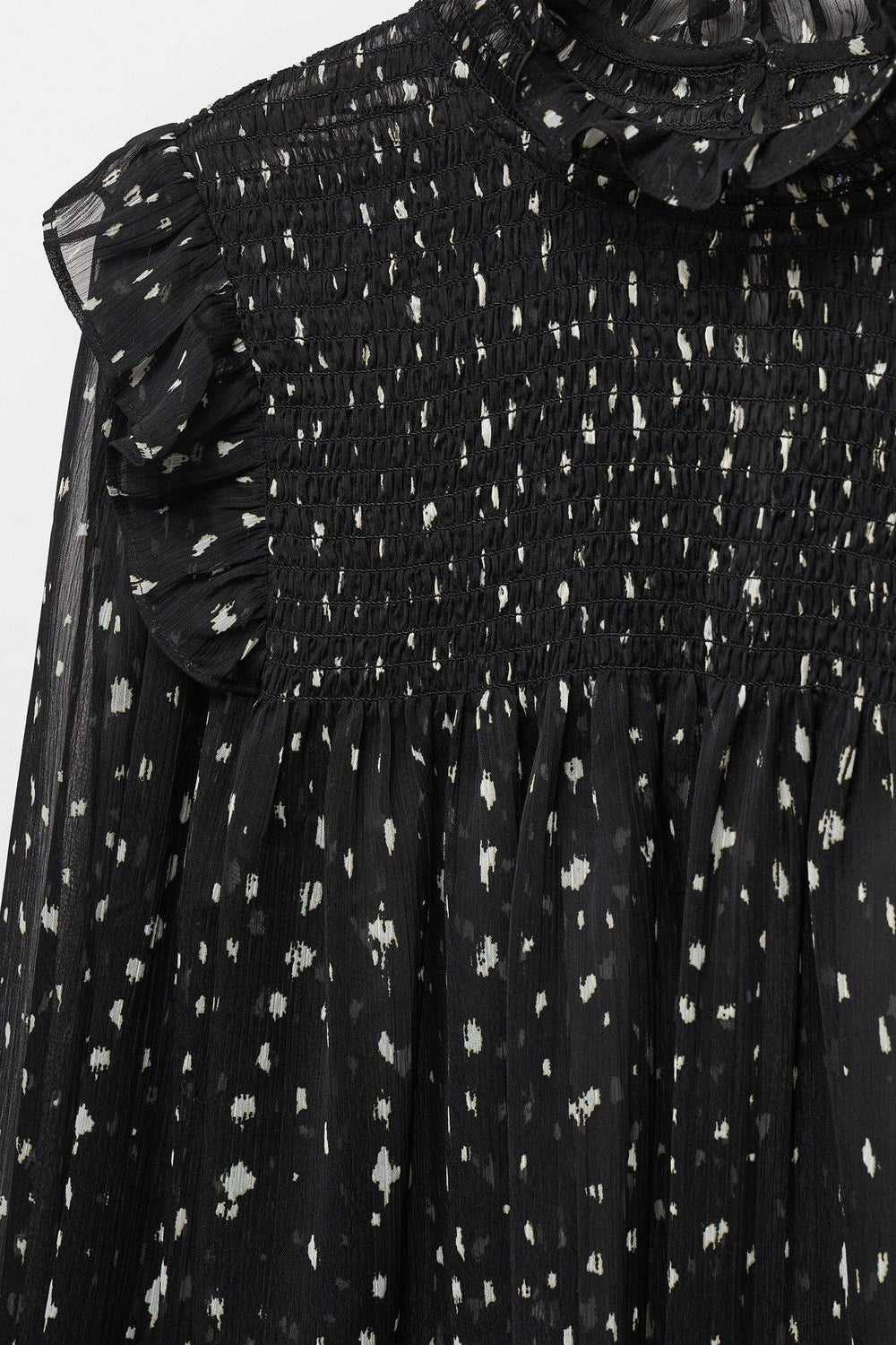 Chemisier (manches longues) Noir - MANGO
