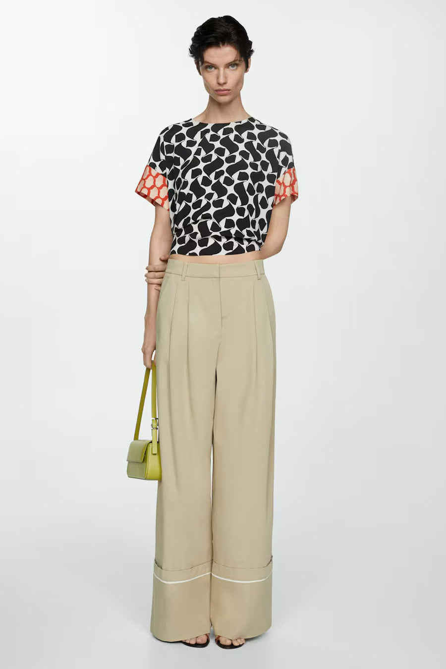 Chemisier (manches courtes) Multicolore - MANGO