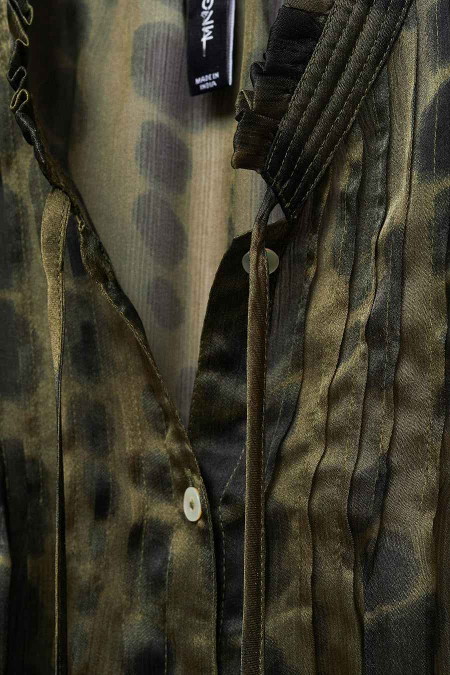 Blouse met lange mouwen - groen