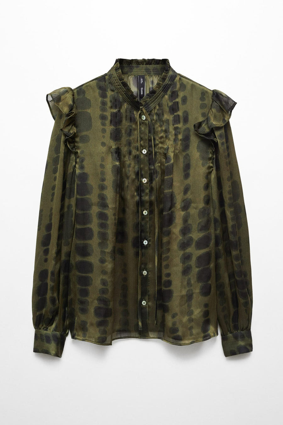 Blouse met lange mouwen - groen