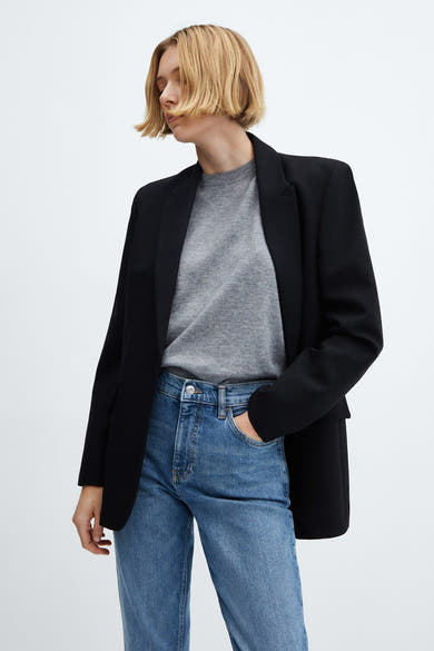 JEANS NEWMOM - mid blue denim