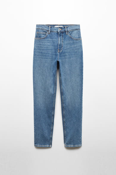 JEANS NEWMOM - mid blue denim