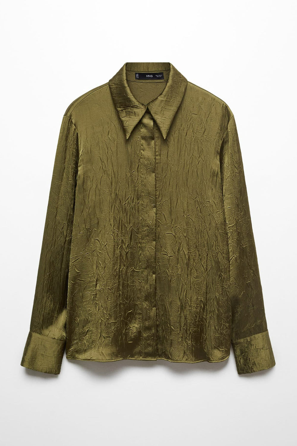 Chemisier (manches longues) Vert - MANGO