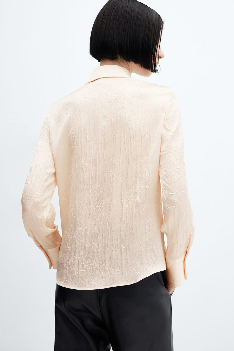 Chemisier (manches longues) Beige - MANGO