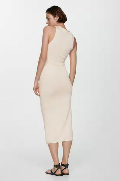 Robe  Écru - MANGO