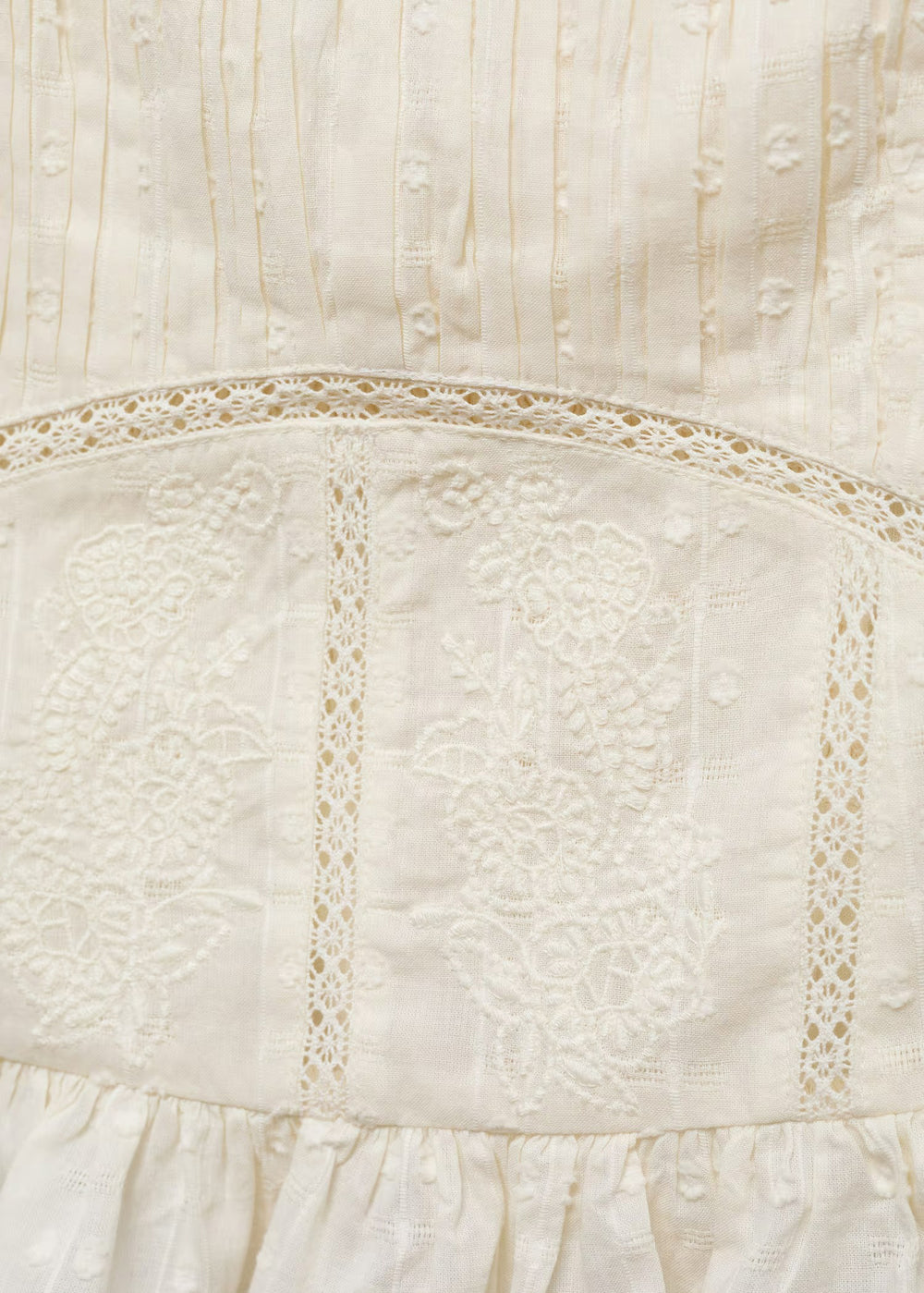 Chemisier (sans manches) Beige - MANGO