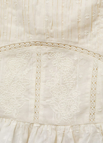 Chemisier (sans manches) Beige - MANGO