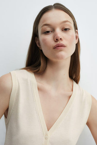 Débardeur Beige - MANGO