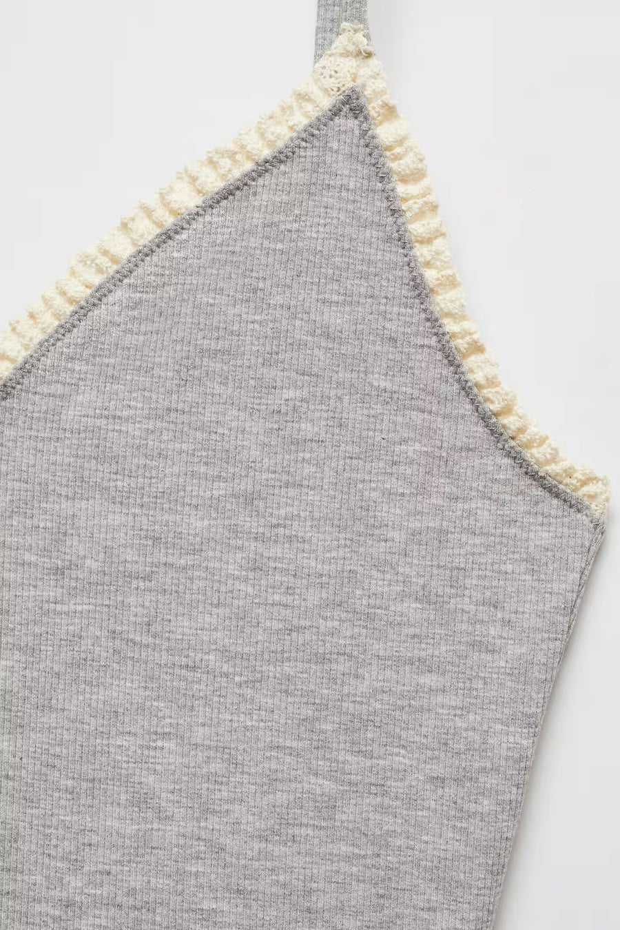 Top (bandes fines) Gris - MANGO