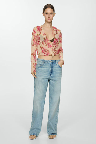 Chemisier (manches courtes) Multicolore - MANGO