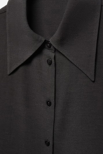 Chemisier (manches longues) Noir - MANGO