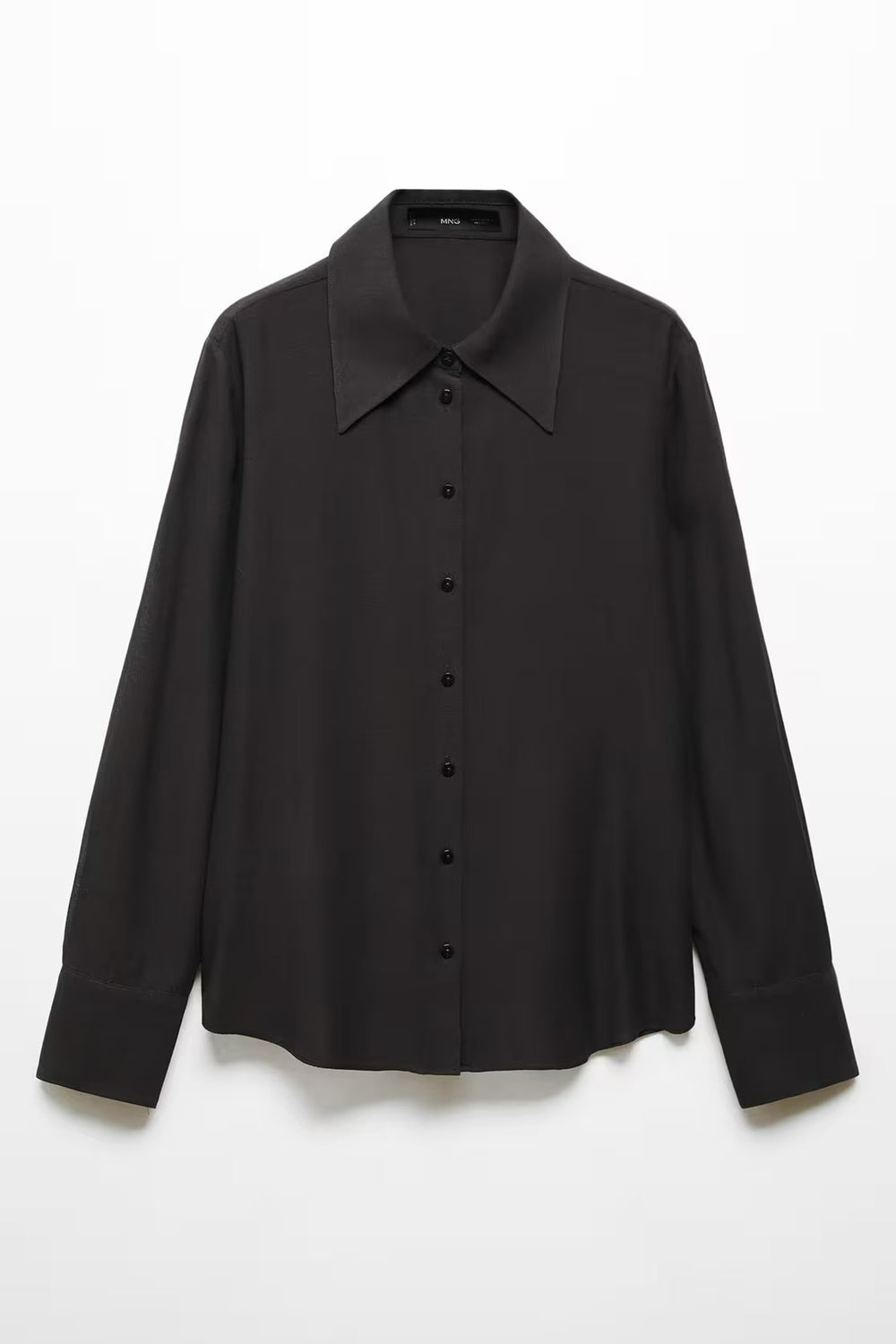 Chemisier (manches longues) Noir - MANGO