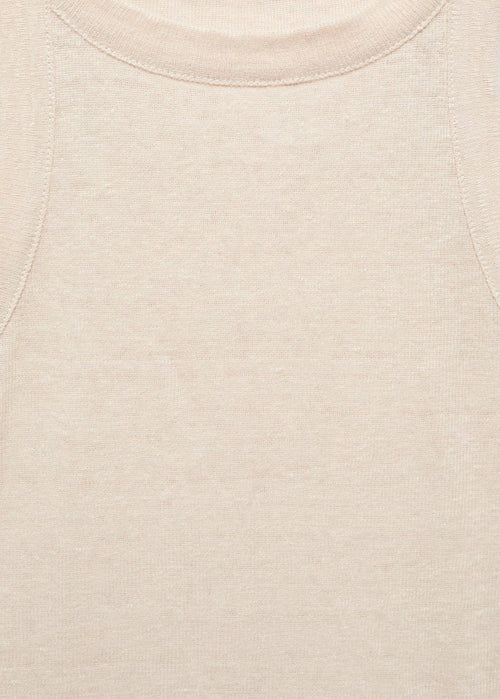 Débardeur Beige - MANGO