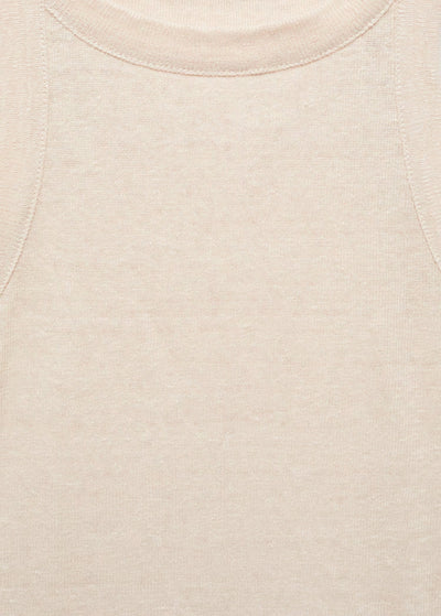 Débardeur Beige - MANGO