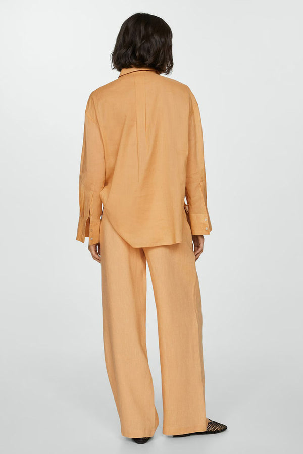 Pantalon de costume Orange - MANGO