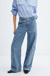 Jeans straight Denim - MANGO