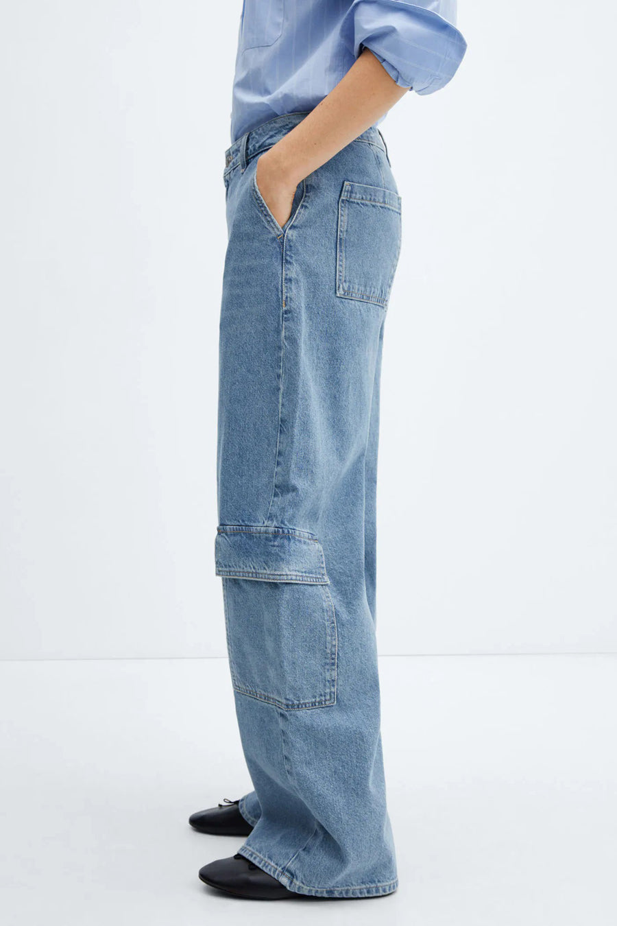 Jeans straight Denim - MANGO