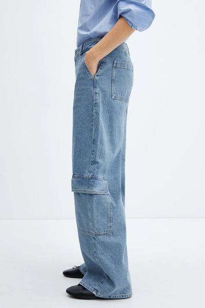Jeans straight Denim - MANGO