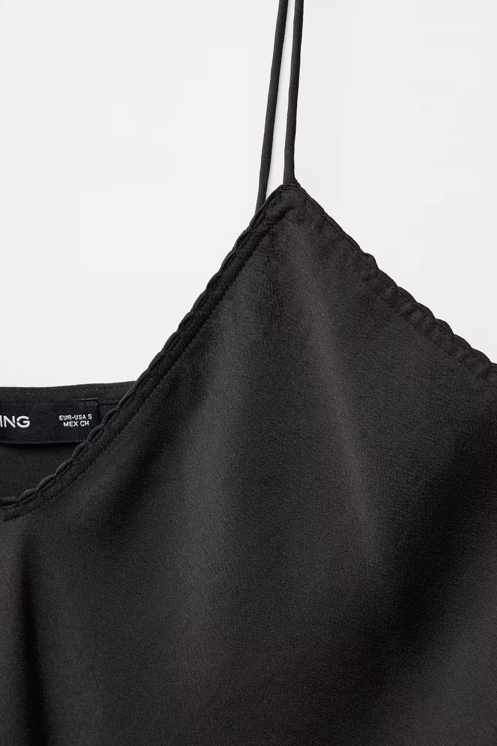 Top (bandes fines) Noir - MANGO