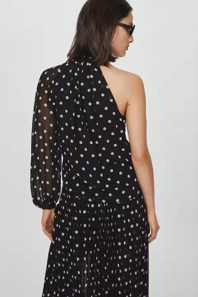 Blouse Noir - MANGO
