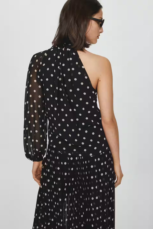 Blouse Noir - MANGO