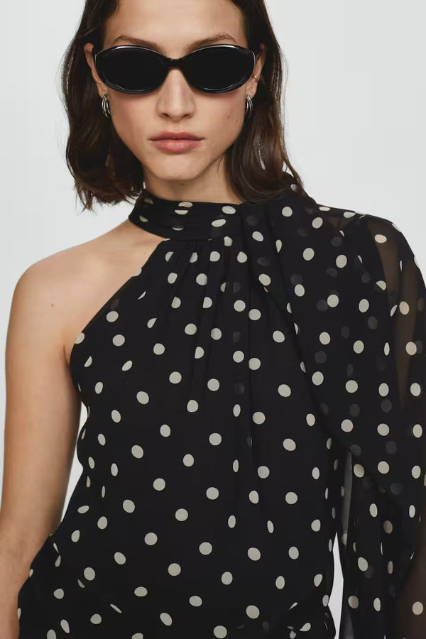 Blouse Noir - MANGO