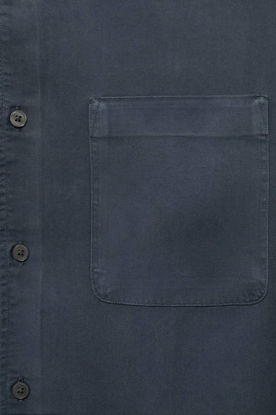 Chemise (manches courtes) Bleu - MANGO