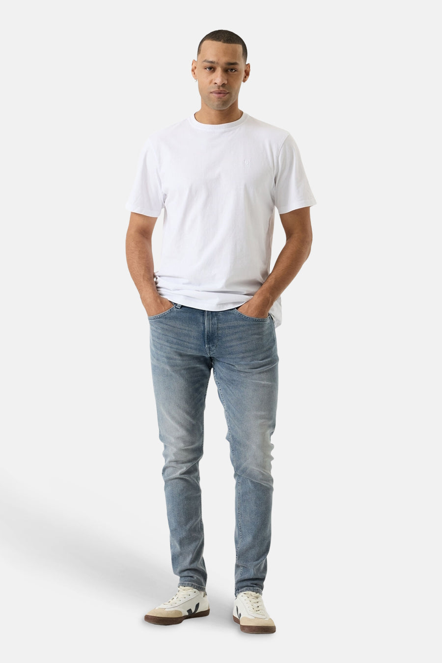 Jean slim mid blue denim - GARCIA