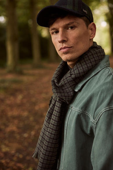Wintersjaal grijs - BARTS