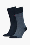 Chaussettes - bleu