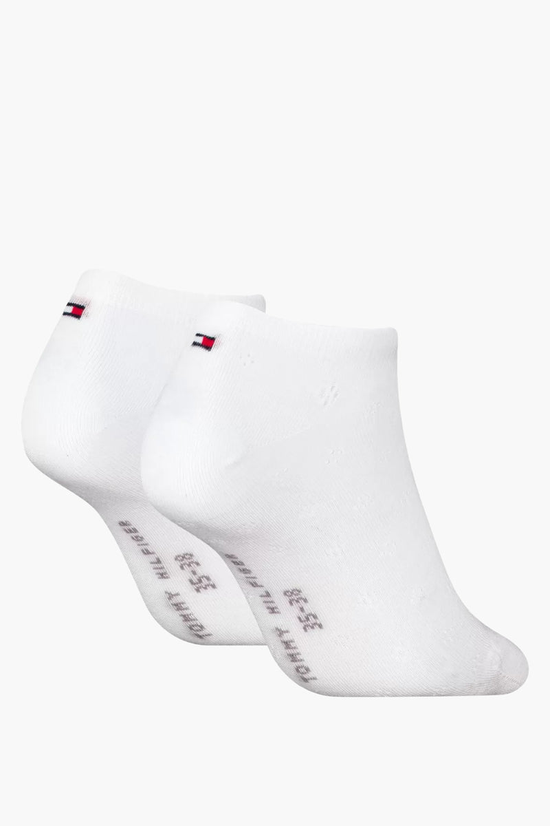 Witte sokken van TOMMY JEANS, met een gladde textuur en een discreet ontwerp.