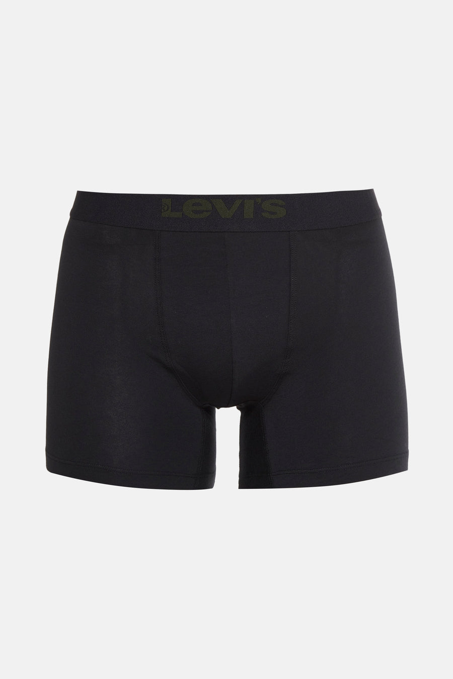 Zwarte boxer van Levi's, met een elastische tailleband met het merklogo.