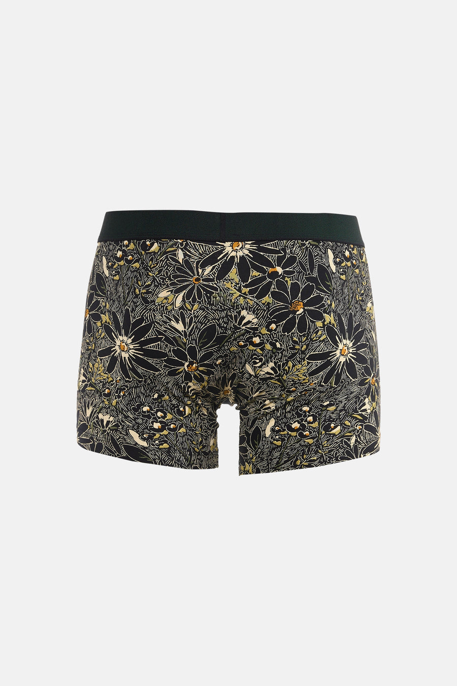 Boxer vert de Levi's® Accessories à motif floral noir et beige sur l'ensemble.
