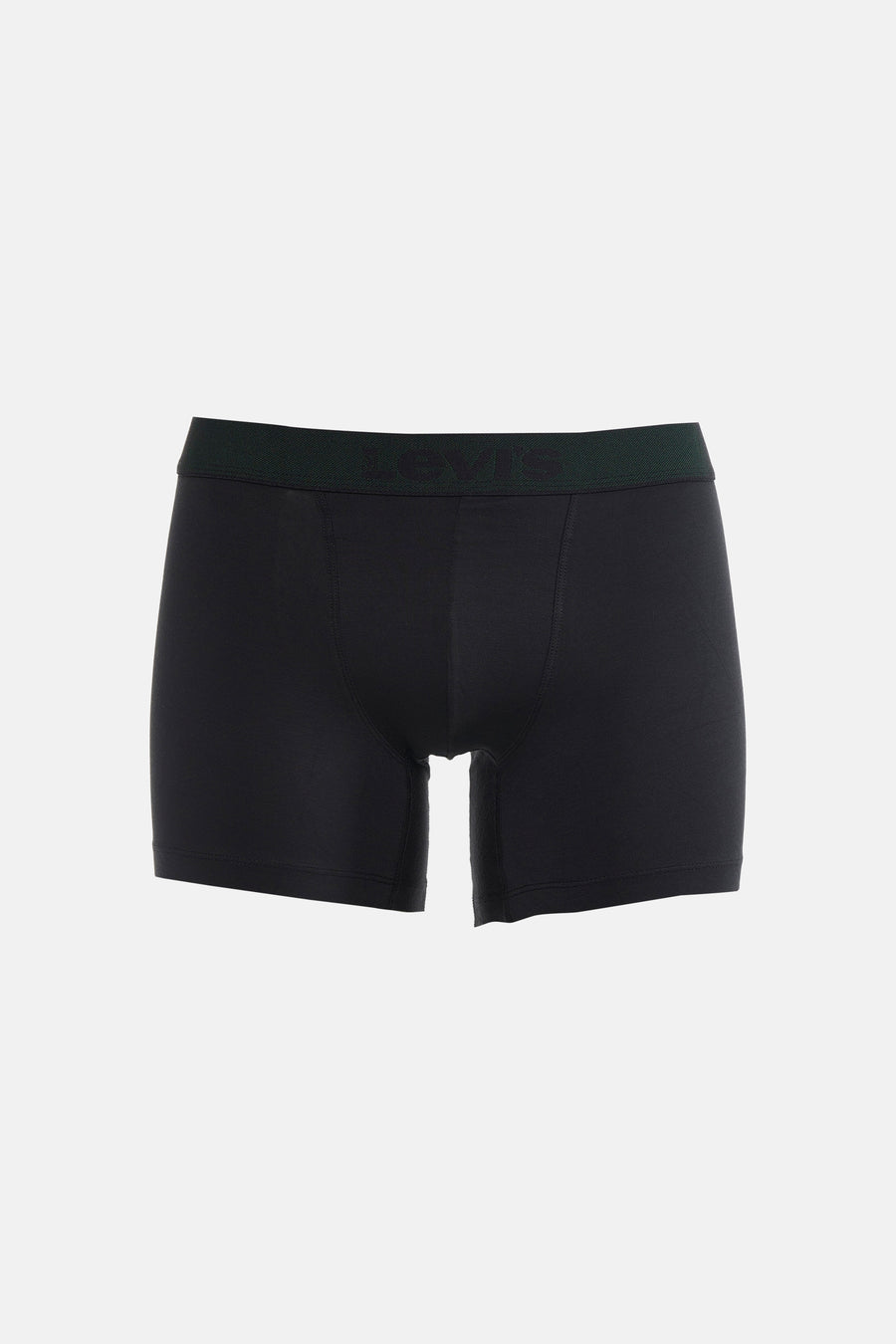 Boxer noir par Levi's® Accessories, avec une ceinture verte à logo.