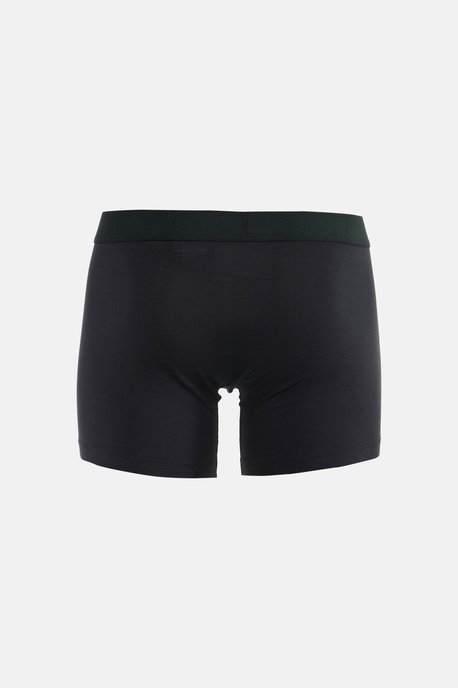 Boxer noir de Levi's® Accessories, avec une ceinture élastique verte.