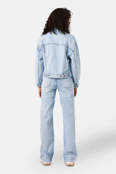 Jeansjas - light blue denim