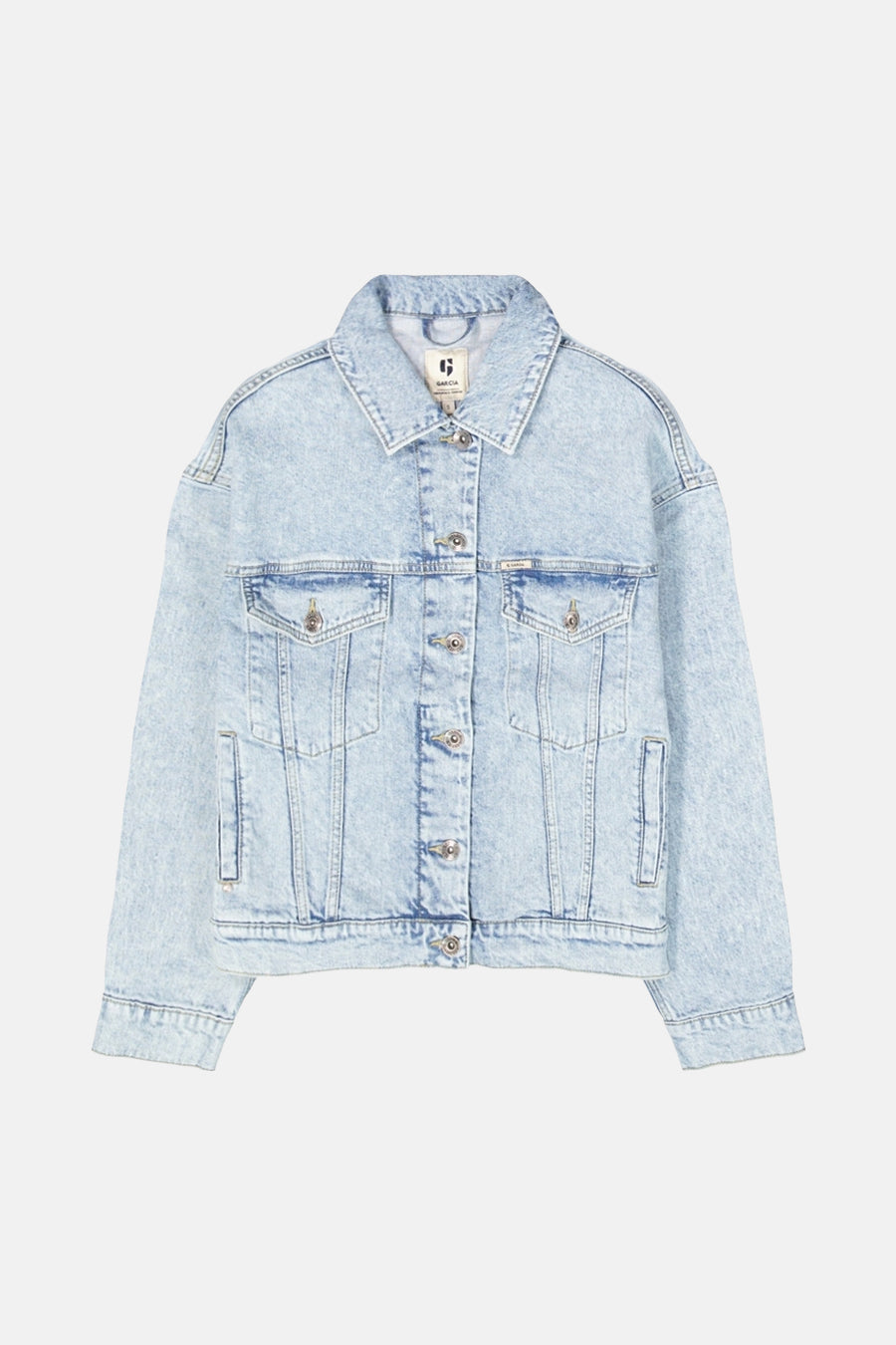 Jeansjas LIGHT BLUE DENIM - GARCIA