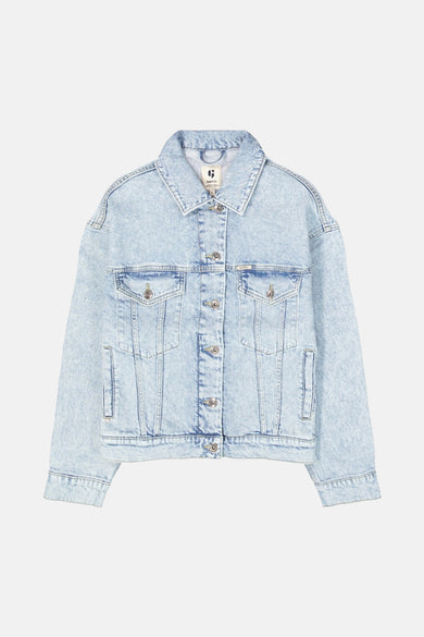 Jeansjas - light blue denim
