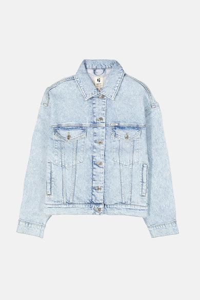 Jeansjas - light blue denim