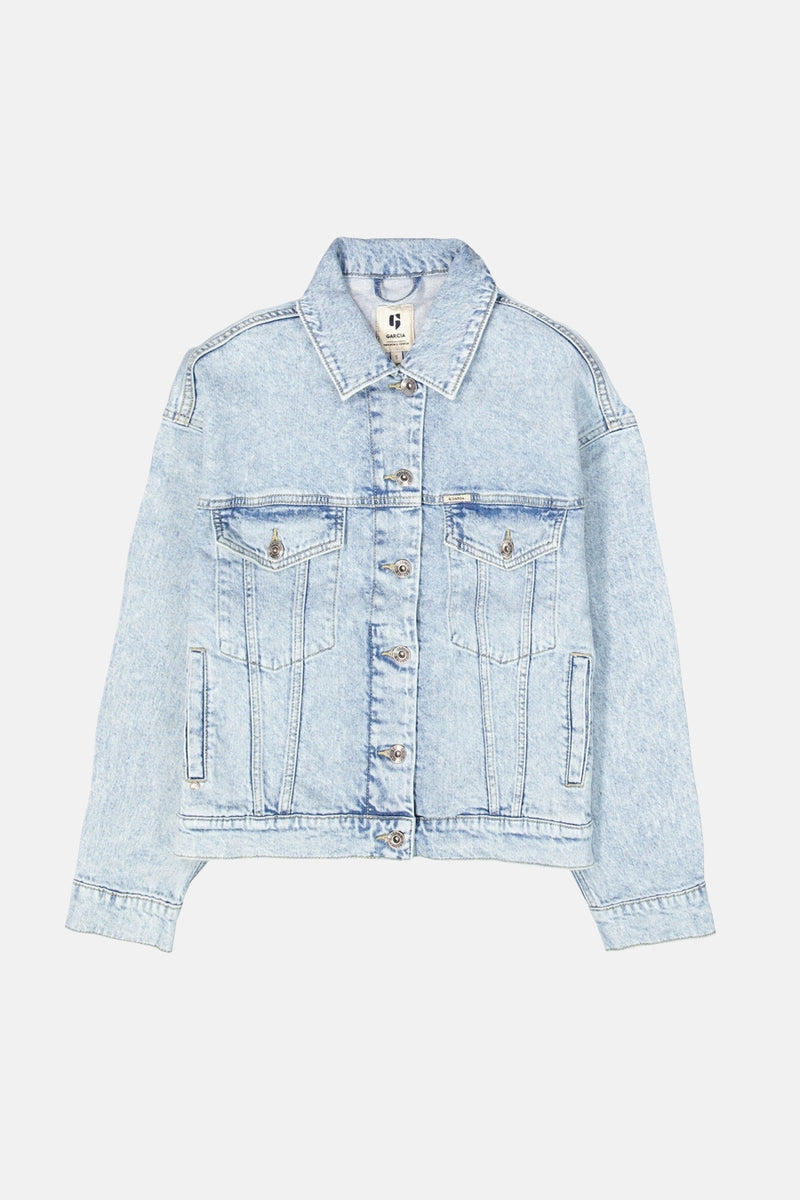Jeansjas - light blue denim
