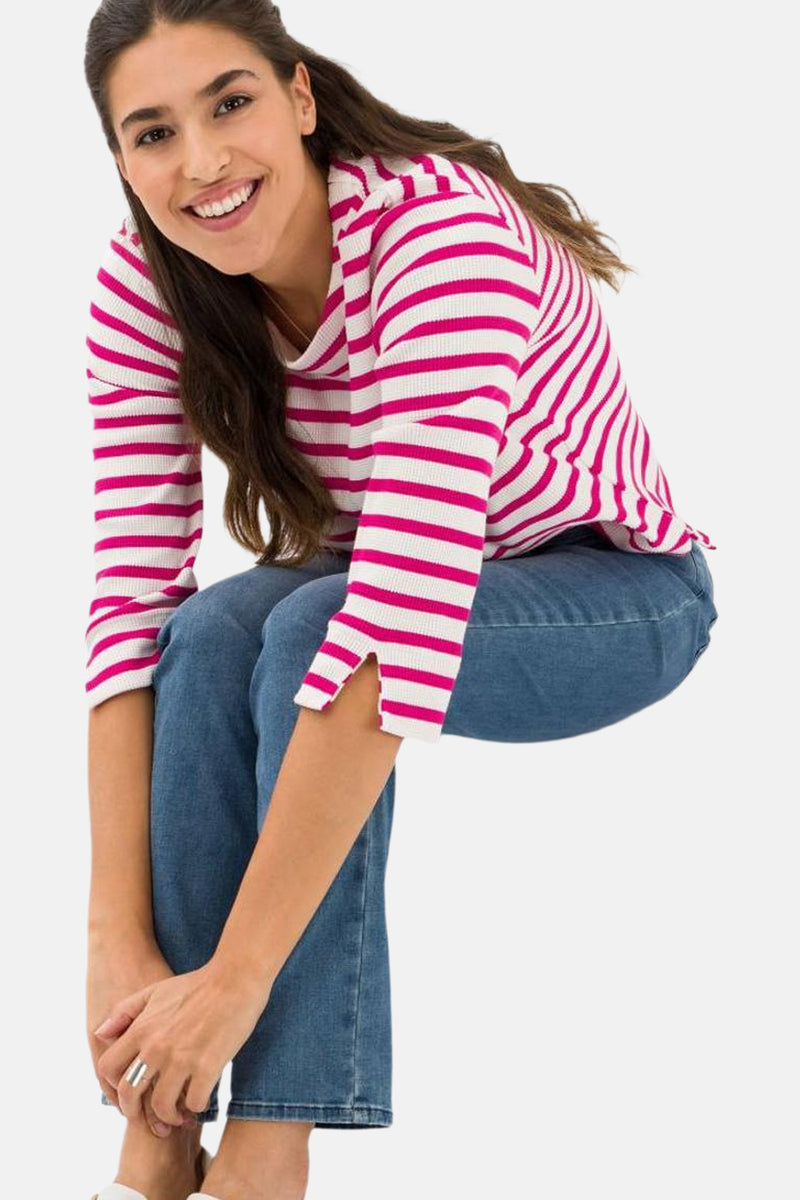 MARY STRAIGHT - Mid blue denim